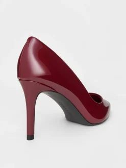 Emmy Patent Pointed Stiletto Pumps