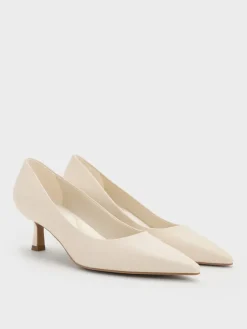 Emmy Pointed Kitten Heel Pumps