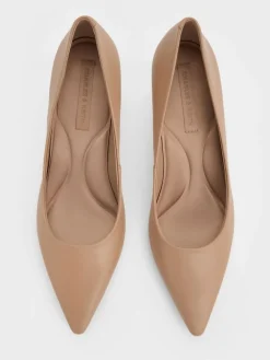 Emmy Pointed Kitten Heel Pumps