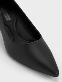 Emmy Pointed Kitten Heel Pumps