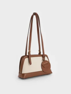 Enola Canvas Long-Handle Shoulder Bag
