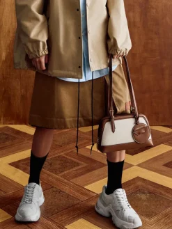 Enola Canvas Long-Handle Shoulder Bag