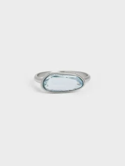 Evangeline Turquoise Crystal Ring