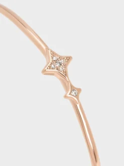 Everest Crystal Star Bangle