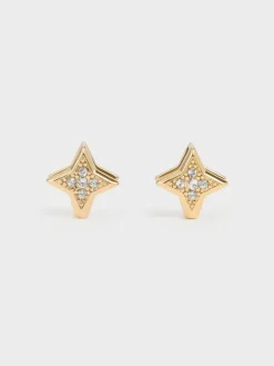 Everest Crystal Star Earrings