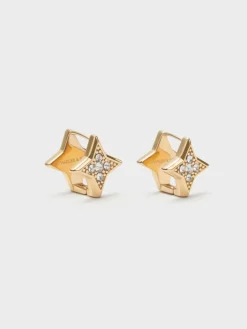Everest Crystal Star Earrings