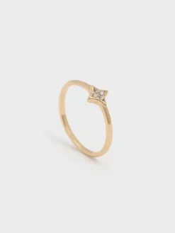 Everest Crystal Star Ring