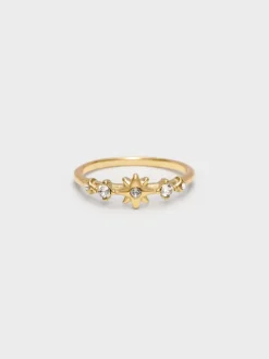 Everest Crystal Star Ring