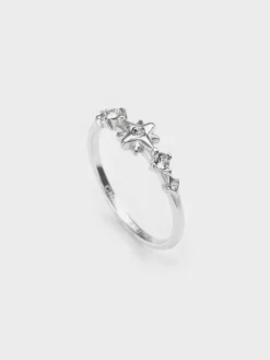 Everest Crystal Star Ring