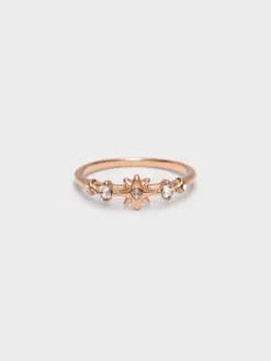 Everest Crystal Star Ring