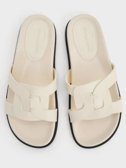 Fannie Interwoven Slide Sandals