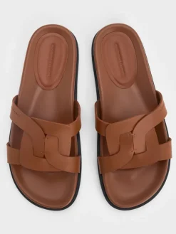 Fannie Interwoven Slide Sandals