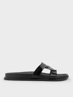 Fannie Interwoven Slide Sandals