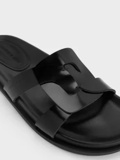 Fannie Interwoven Slide Sandals
