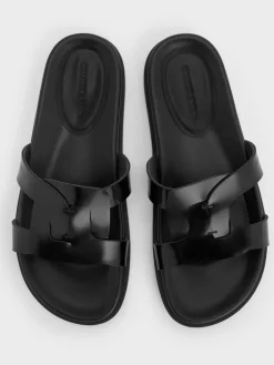 Fannie Interwoven Slide Sandals