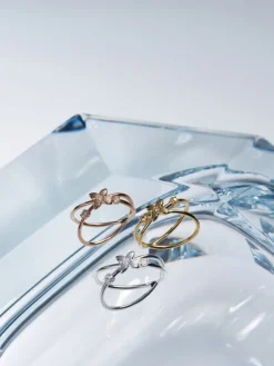 Felicity Flower-Crystal Crossover Ring