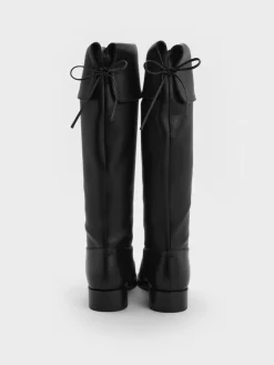 Fold-Over Thigh-High Boots