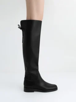 Fold-Over Thigh-High Boots
