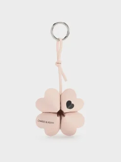 Four-Leaf Clover Heart Charm