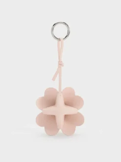 Four-Leaf Clover Heart Charm