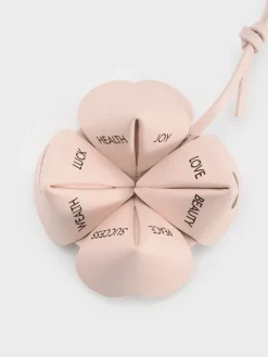 Four-Leaf Clover Heart Charm