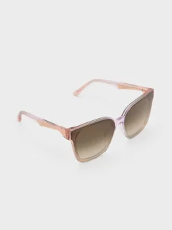 Freya Square Thick-Frame Sunglasses