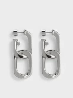 Gabine Chain-Link Drop Earrings