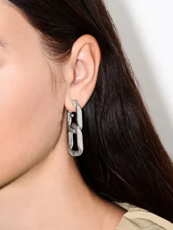 Gabine Chain-Link Drop Earrings