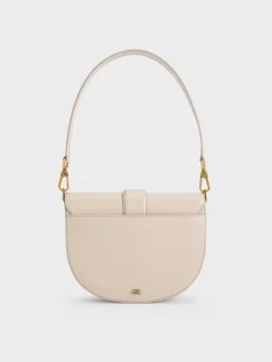 Gabine Leather Saddle Bag