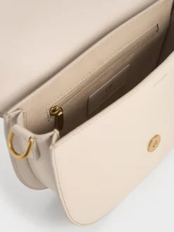 Gabine Leather Saddle Bag