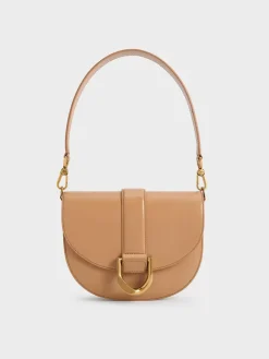 Gabine Leather Saddle Bag