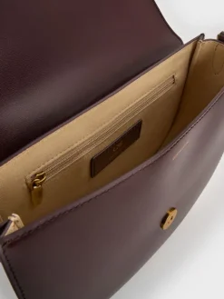Gabine Leather Saddle Bag