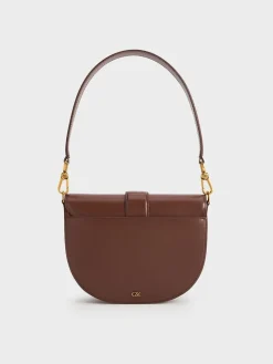 Gabine Leather Saddle Bag