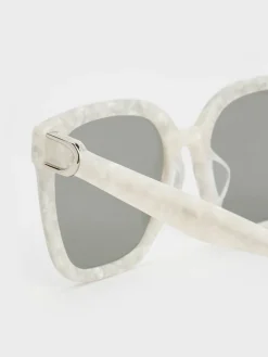 Gabine Oversized Butterfly Sunglasses