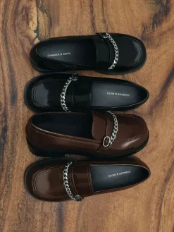 Georgie Chain Loafers