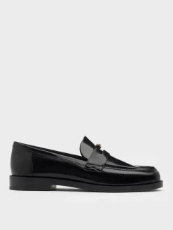 Georgina Leather Penny Loafers