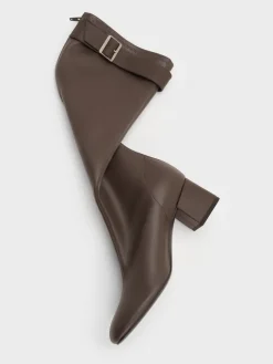 Gerry Buckled Knee-High Boots
