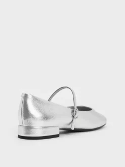 Gertrude Metallic Mary Janes