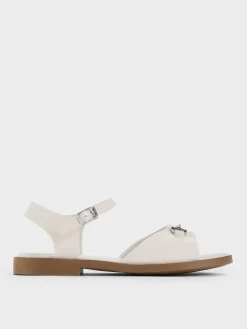 Girls' Erinna Metallic-Accent Sandals