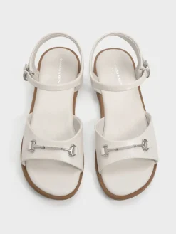 Girls' Erinna Metallic-Accent Sandals