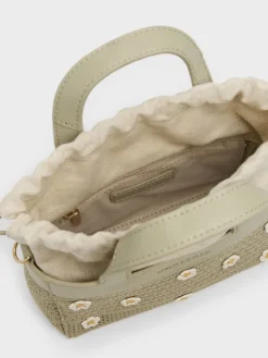 Girls' Ida Flower Knitted Mini Bag