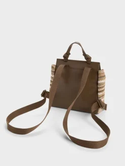Girls' Ida Multi-Stripe Knitted Backpack