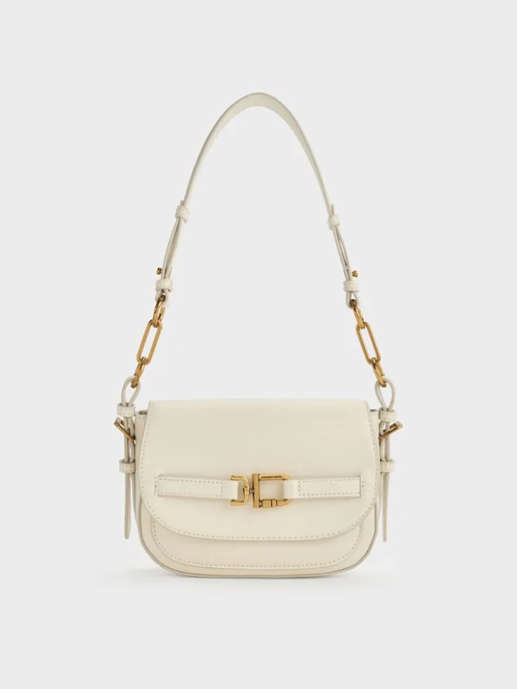 Gwynne Metallic-Accent Crossbody Bag