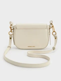 Gwynne Metallic-Accent Crossbody Bag