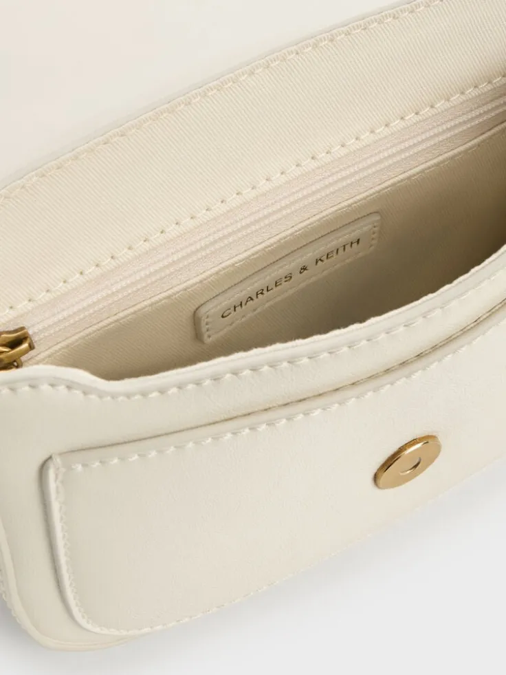 Gwynne Metallic-Accent Crossbody Bag