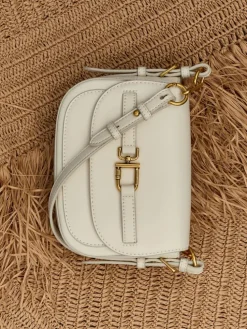 Gwynne Metallic-Accent Crossbody Bag