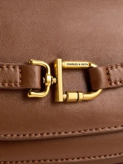 Gwynne Metallic-Accent Crossbody Bag