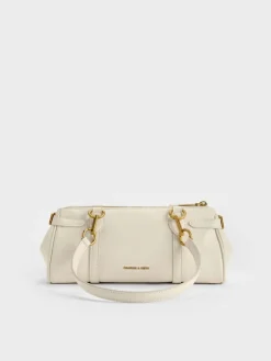 Gwynne Metallic-Accent Elongated Shoulder Bag