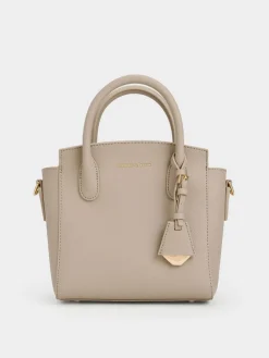 Harper Structured Top Handle Bag
