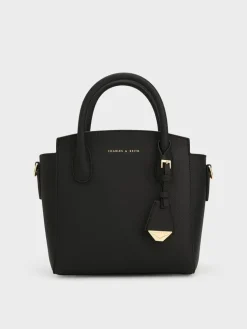 Harper Structured Top Handle Bag